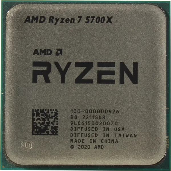 Процессор AMD Ryzen 7 5700X 100-000000926, OEM