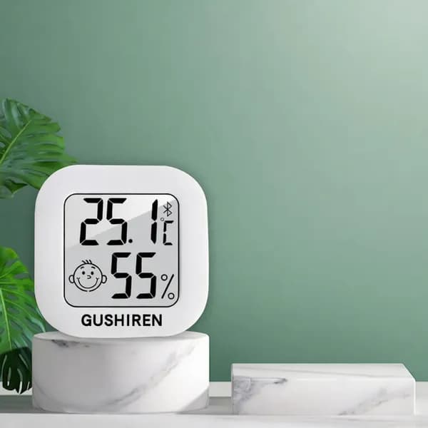 Электронный умный термометр и гигрометр для дома, автомобиля и холодильника, портативный измеритель температуры и влажности для детской комнаты