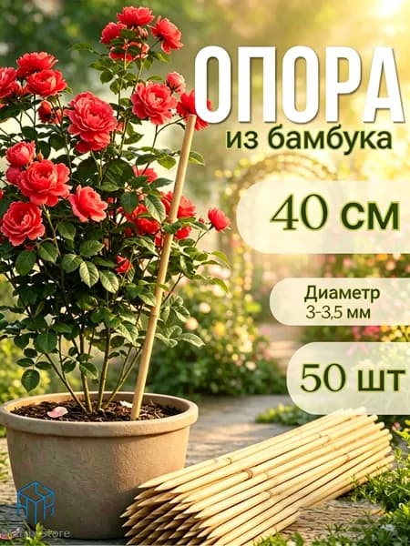 Колышки садовые,0.3см,50шт