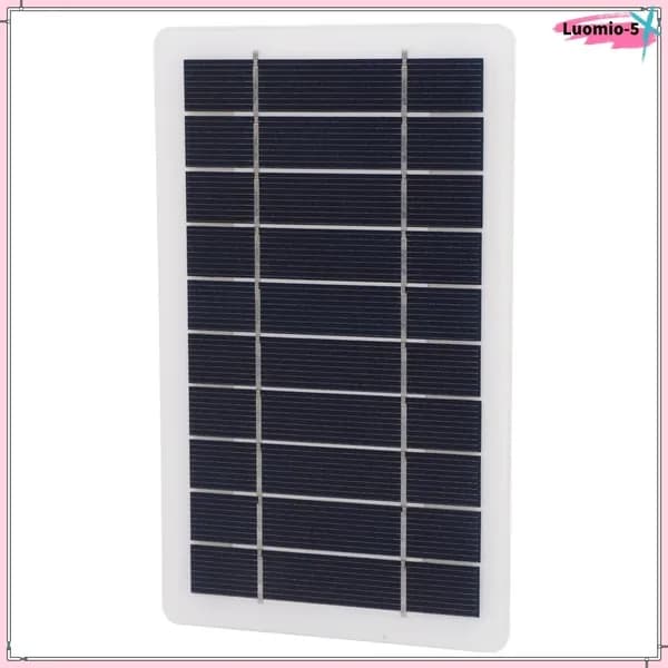Монокристаллическая солнечная панель 5W, легкая и компактная зарядка для бытовых устройств