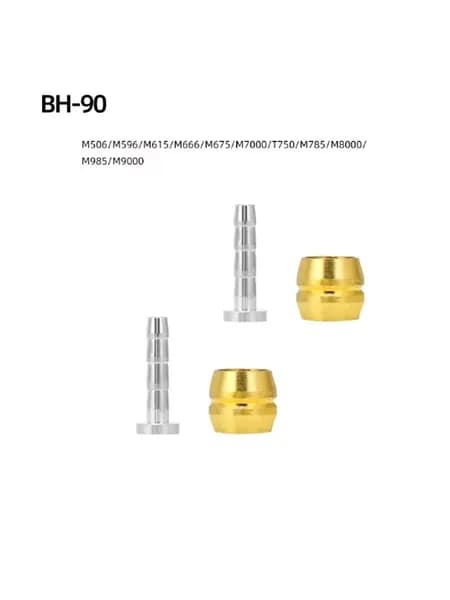 Оливка и штуцер BH-90 для гидравлических тормозов, 2 шт.