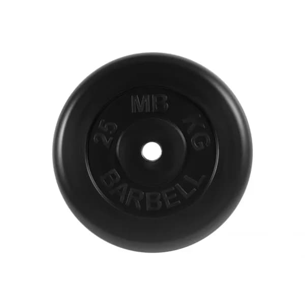 Блины для штанги, диски для штанги, блин для грифа, блин 25 кг MB BARBELL мб барбел 31мм металлическая втулка