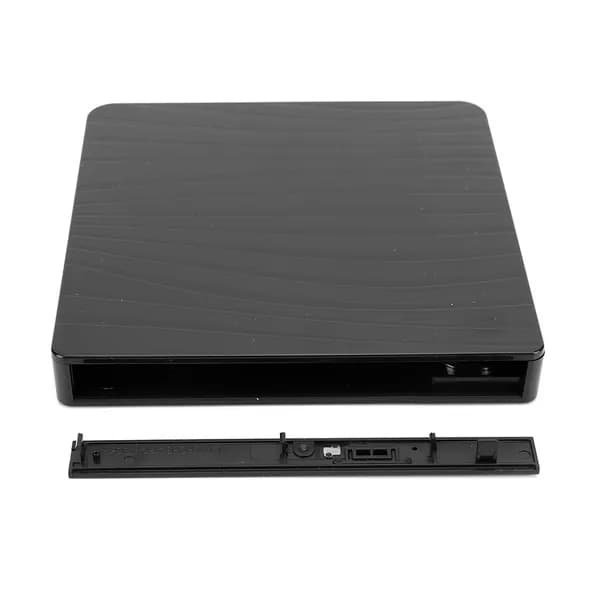 Внешний корпус для DVD-привода с интерфейсами USB 3.0 и Type-C, рисунок зебра