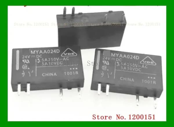 MYAA024D F.T 5A 4 24VDC реле