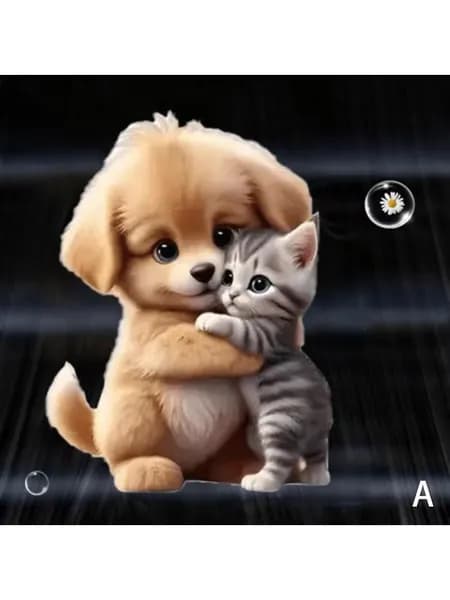 Клип-освежитель для авто с кошачьим дизайном ароматизатор на воздуховод.