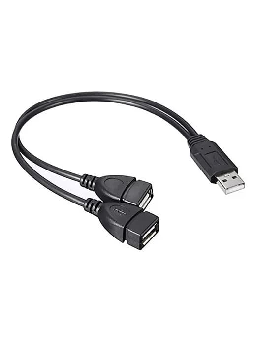 Кабель удл USB2 0 M — 2хUSB Fem для зарядки и расширения