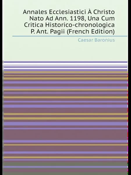Annales Ecclesiastici . Christo Nato Ad Ann. 1198, Una…