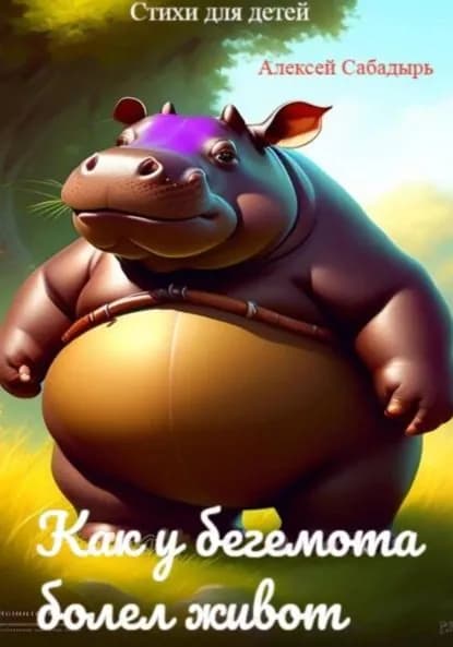 Как у бегемота болел живот | Сабадырь Алексей | Электронная книга
