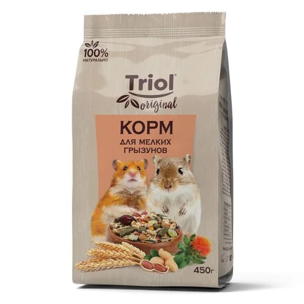 Triol Original корм для мелких грызунов 450 г.