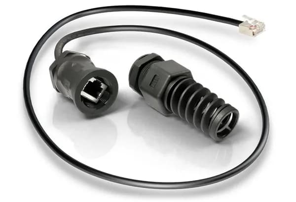 Wireless Instruments High-quality RJ45 Ethernet Connector System 380 mm, экранированный гермоввод, диаметр 20 мм