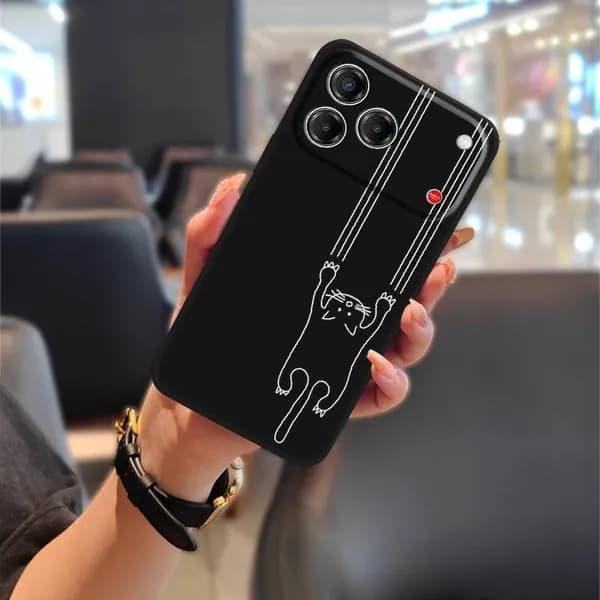 Чехол Lulumi для ZTE Blade V80 Vita/V80 Pro/Nubia V80, противоударный, стильный, грязеотталкивающий.