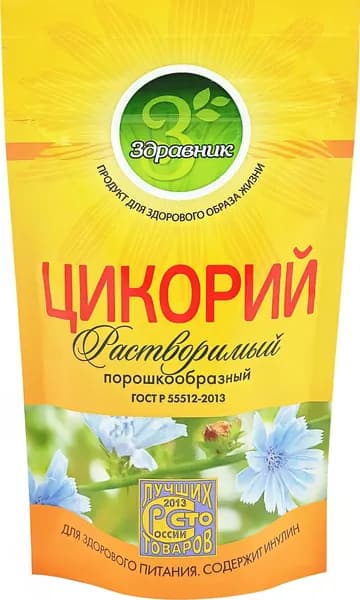 Цикорий растворимый ЗДРАВНИК, 85г
