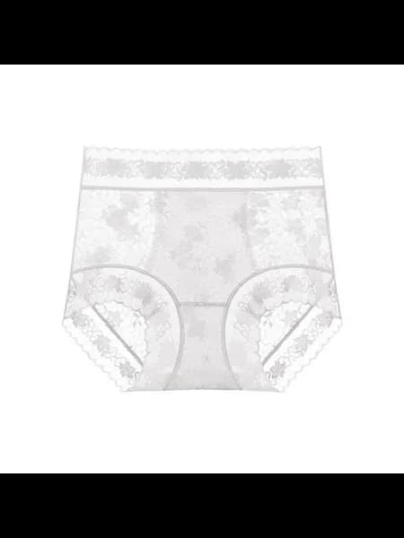 Белые кружевные трусики для коррекции фигуры XXL, женские, в…