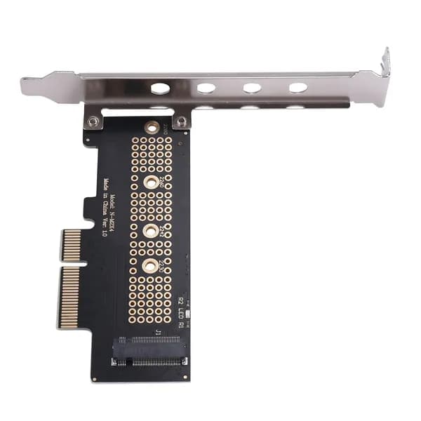 M.2 NVME SSD NGFF to PCIE 3.0 X4 Адаптер M2 Riser Card Поддержка 2230 2242 2260 2280 Размер NVMe
