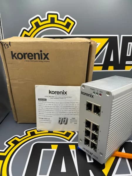 Korenix JetNet 3008f-m 6-портовый Ethernet-коммутатор 10/100 TX