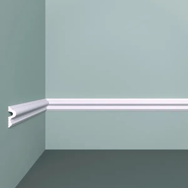 Молдинг декоративный для стен bello deco М26 (2000 х 24 x 9 мм)
