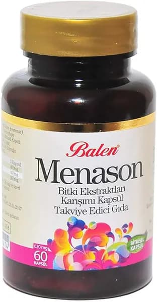 Смесь растительных экстрактов Balen Menason, 60 капсул