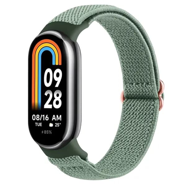 Нейлоновый ремешок-петля для Xiaomi Smart Band 10 9 8, заменяемый эластичный браслет с NFC для Xiaomi Smart Band 9 8
