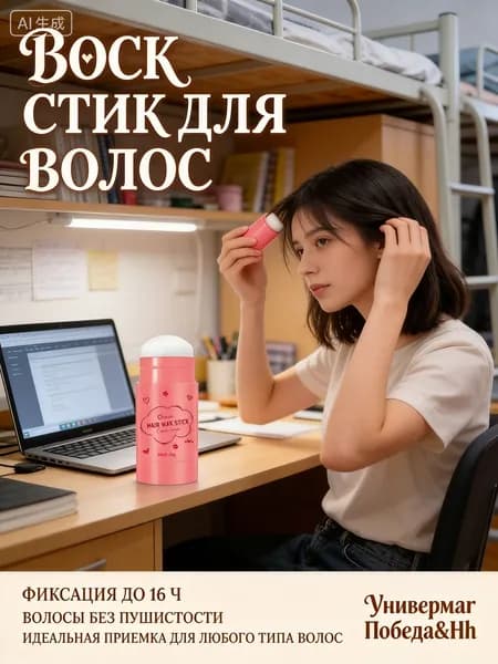 Воск для волос, 40 мл