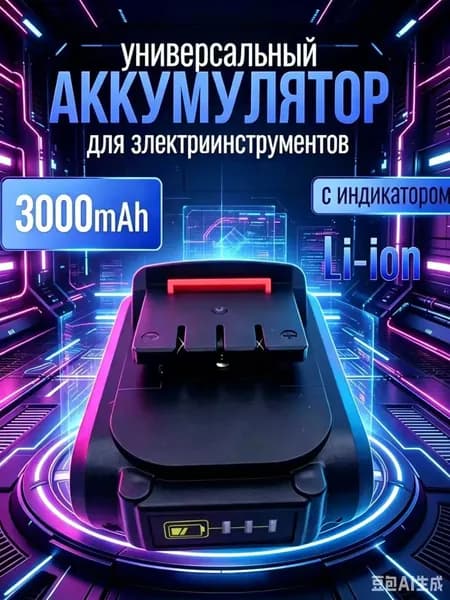 Литий-ионные аккумуляторы для инструментов