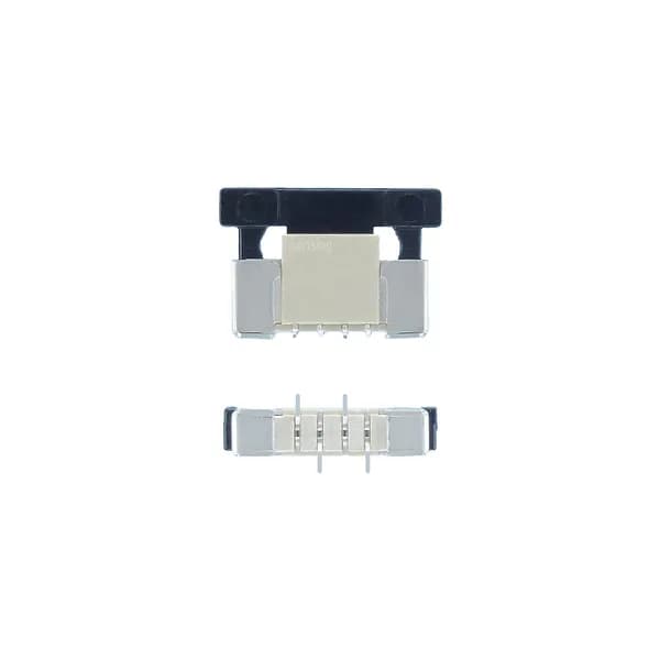 Разъем FFC FPC 4-pin шаг 1.0mm ZIF Вертикальный SMT