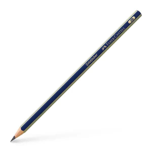 Карандаш ч/г Faber-Castell "Goldfaber 1221" 2B, заточен.
