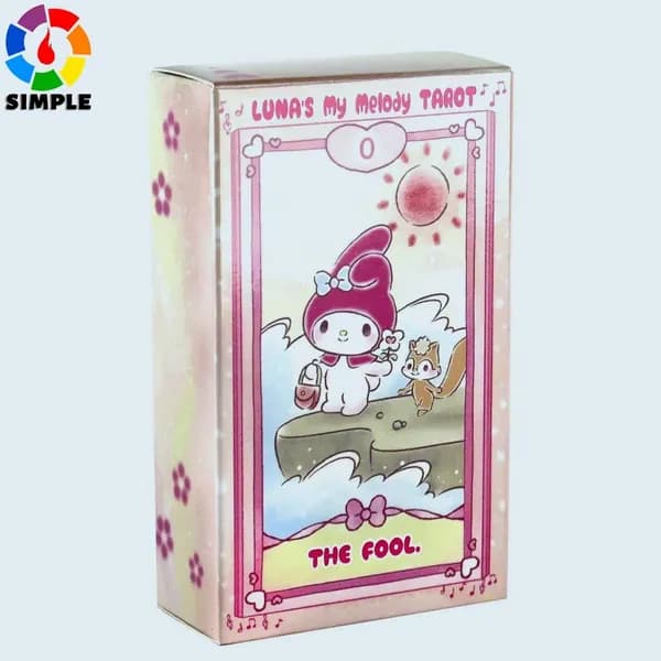 Колода Таро Luna'S Kuromi Cinnamoroll Sanrio Luna'S Kuromi Cinnamoroll Sanrio Tarot Deck