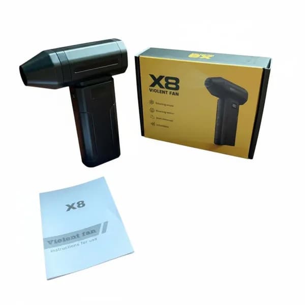 USB-C воздуходув-вакуум X8 для авто, дома и офиса