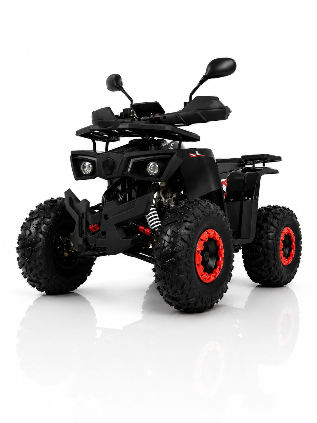 Квадроцикл (комплект для сборки) "PHANTOM" CY125ATV, МК 125сс, черно-красный
