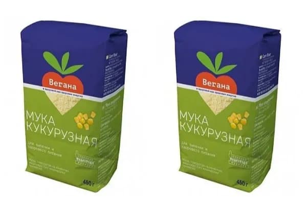 Вегана мука кукурузная 450 гр., 2шт.