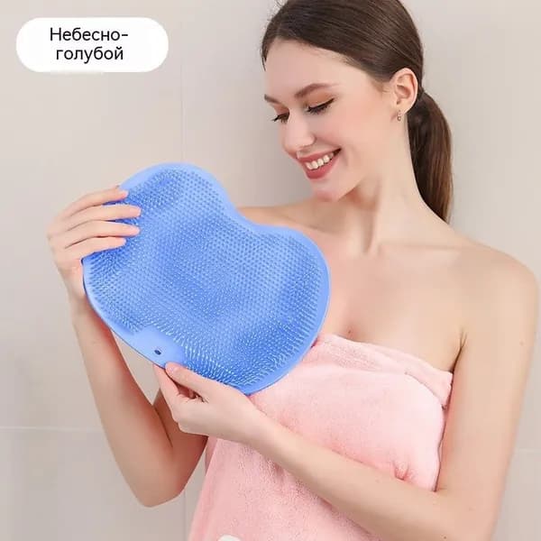 Массажная щетка для душа с антискользящим покрытием