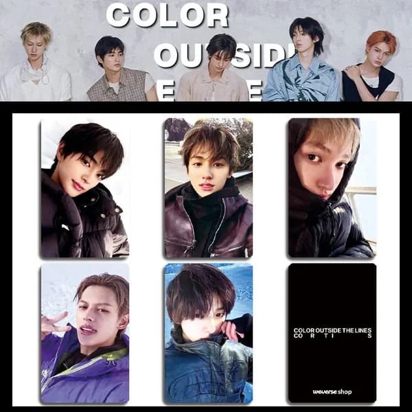 CORTIS Карточкиk-pop карточки коллекционные Фотокарточки 54 * 86 мм 5 шт