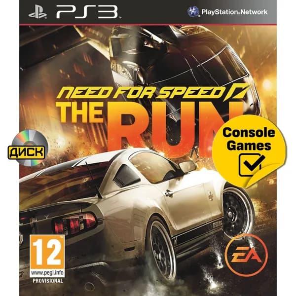 Игра PS3 Need For Speed The RUN (PlayStation 3