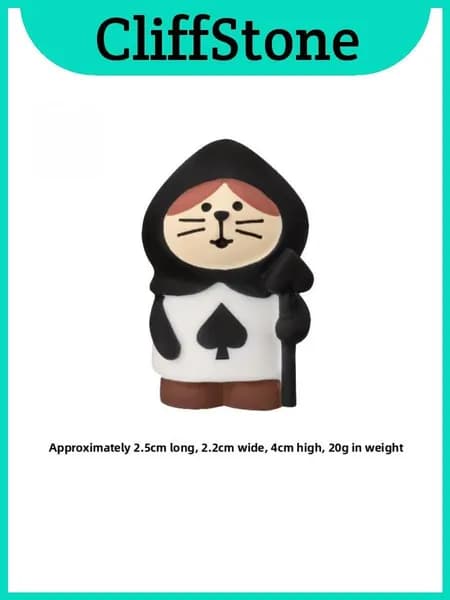фигурка кошки из смолы Alice Garden декоративная с креативным дизайном для домашнего интерьера стиль f