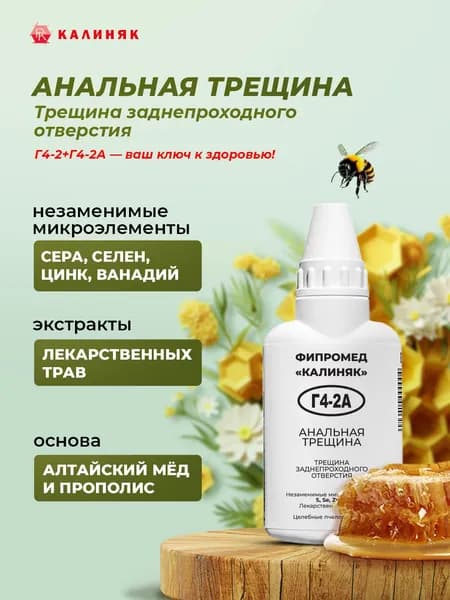 Фипромед Г4-2А Анальные трещины, 50 мл