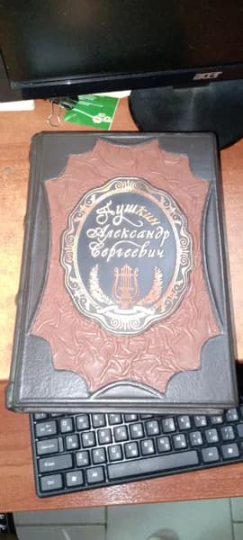 Пушкин Александр Сергеевич (подарочная кожаная книга)