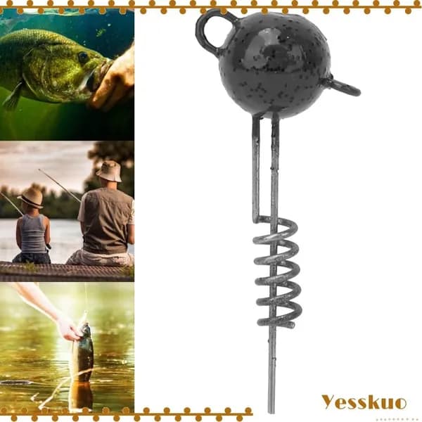Jig Sinkers Fishing Bait, Легкие и влагостойкие, для идеального результата во время рыбалки 10G
