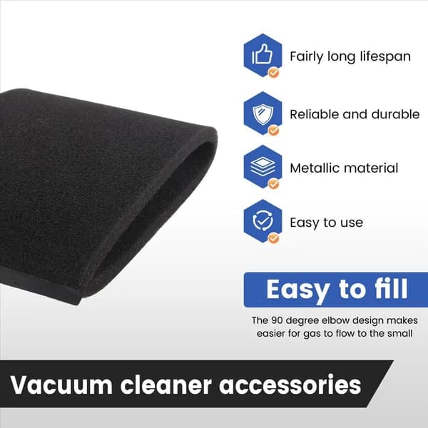 Поролоновый фильтр для пылесосов Shop-Vac, Genie и VacMaster 90585 (черный)