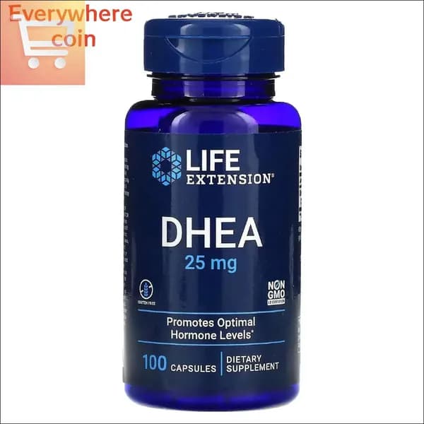 ДГЭА (дегидроэпиандростерон) Life Extension DHEA 25 мг 100 капсул