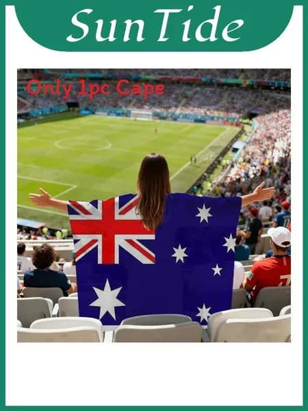флаг-карта поддержки на чемпионат мира по футболу global football cup supporter, ткань высокого качества для спортивных