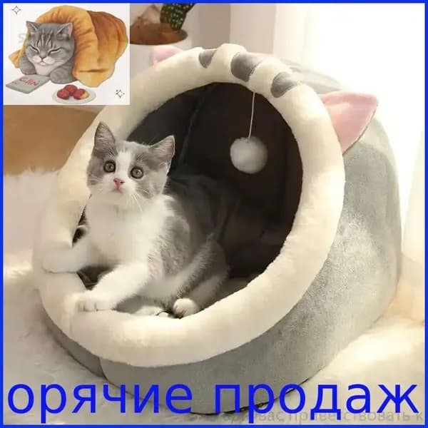 Уютный домик для домашних животных - комфорт и безопасность