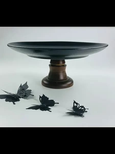 Тортовница на ножке BlackWood 27см
