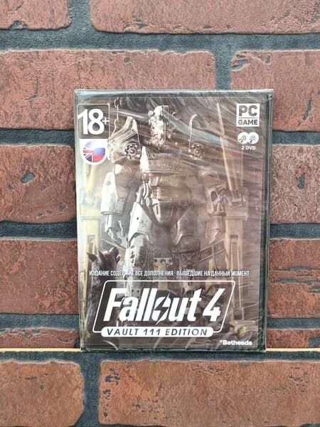 Fallout 4: Vault 111 Edition. 2DVD. Игра PC DVD