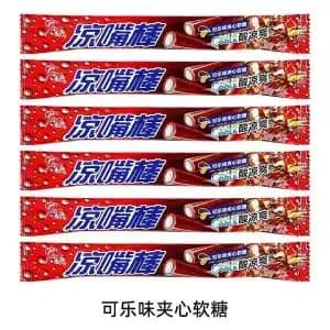 Хуньюань мягкие конфеты с колой-начинкой, 10 палочек, 160 г