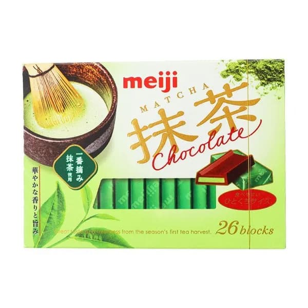 Японский MEIJI Шоколад с запахом чая