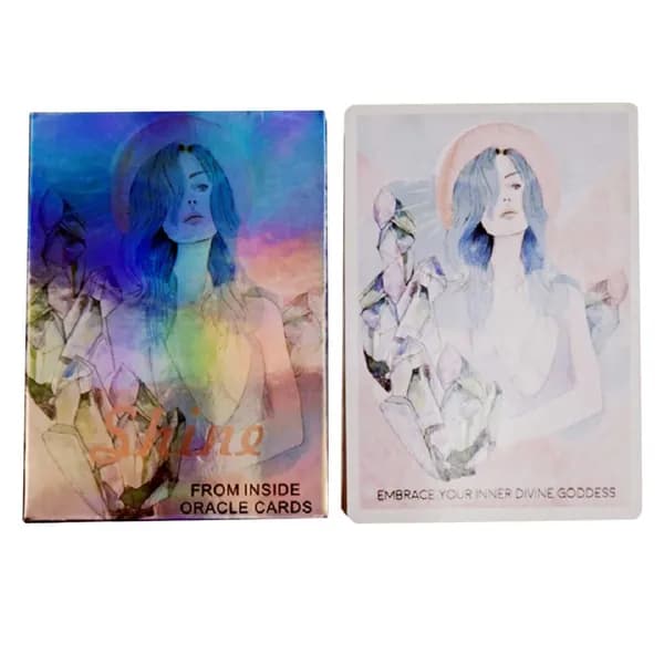 Полностью Английская Версия Набора Карт Таро Inner Shine Oracle Card Настольная Игра С Элементами Гадания На Таро