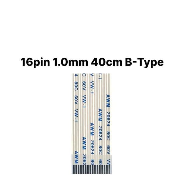 FFC FPC шлейф 16pin 1.0mm 40cm B-Type
