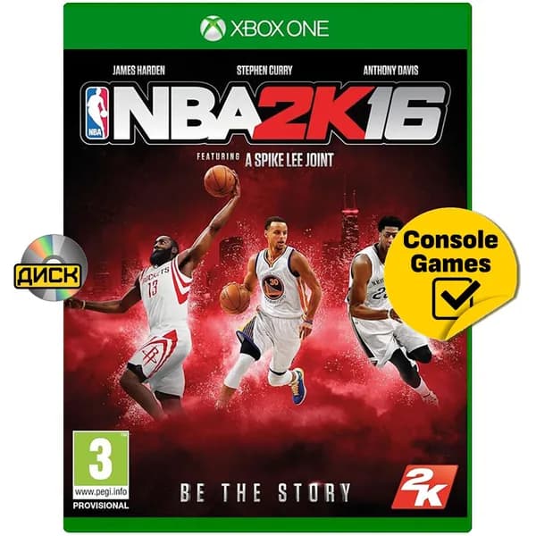 Игра XBOX ONE NBA 2K16 (английская версия) (Xbox One, Английская версия)