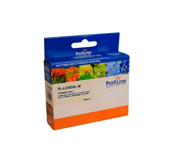 Струйный картридж ProfiLine LC565XL-M для принтеров Brother MFC-J2310, MFC-J2510, MFC-J3520 пурпурный