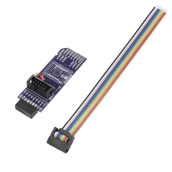 ZN12-Простая Плата Для Чтения И Записи BGA153/169+ С Поддержкой ISP -EMMC 8bit 1.8V RT809H-ISP Съемный Адаптер Проводами